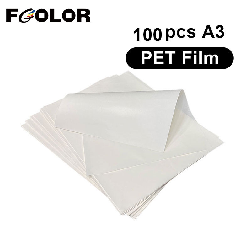 Dtf Hot Peel Film - FCOLOR 핫 필링 A3 DTF PET