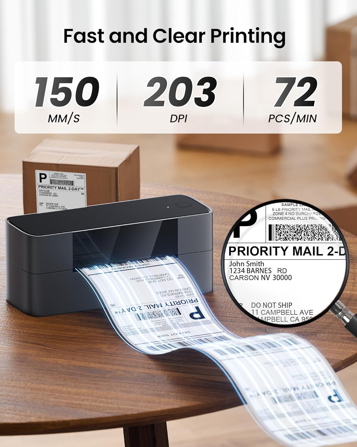 라베이프 배송 라벨 프린터, 245BT 감열 라벨 프린 - Commercial Printing Inc 리뷰 및 가격