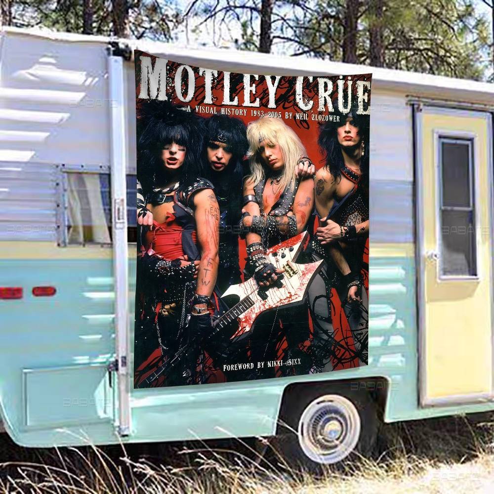 화려한 Rock M-Motley C-Crues 밴드 고 - Commercial Printing Inc 리뷰 및 가격