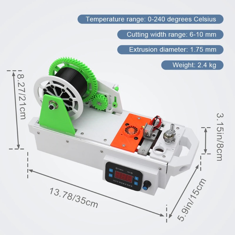 3D 프린팅 필라멘트 제조기 - PET 병 재활용을 통 - Commercial Printing Products 리뷰 및 가격