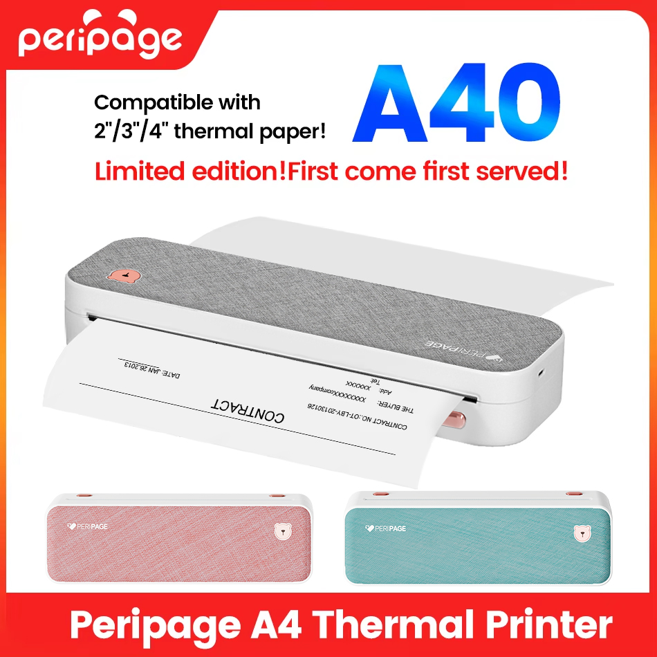 Peripage A4 휴대용 프린터 전송 용지, 문신  - Commercial Book Printing Machines 리뷰 및 가격